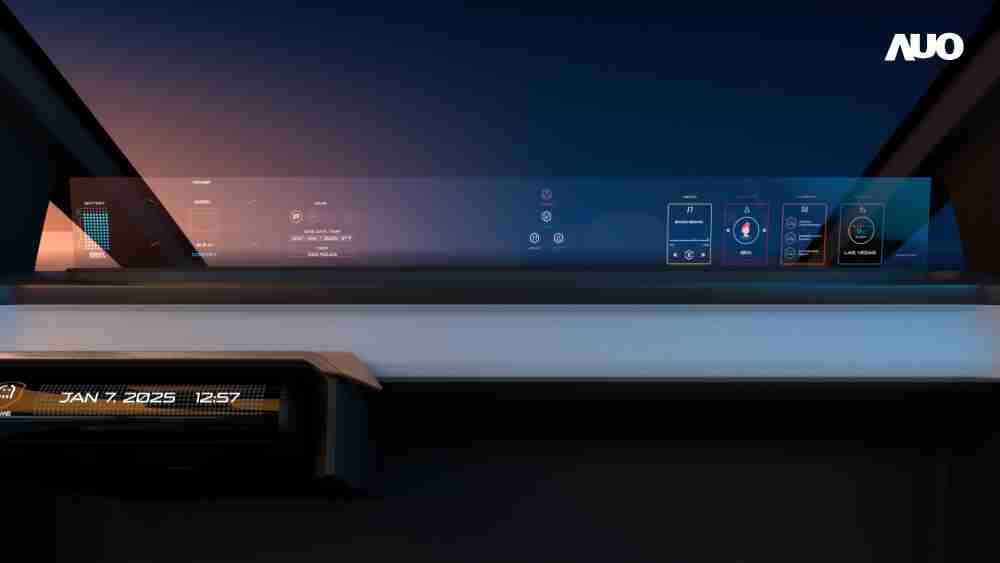尊时凯龙无界透明显示接口(Horizon Image Glass)透过车运算方案整合仪表板、、、、中控台及副驾显示器，，，一体式全景呈现，，提供乘用者清晰的前方视野、、、、行车必要信息与娱乐功能