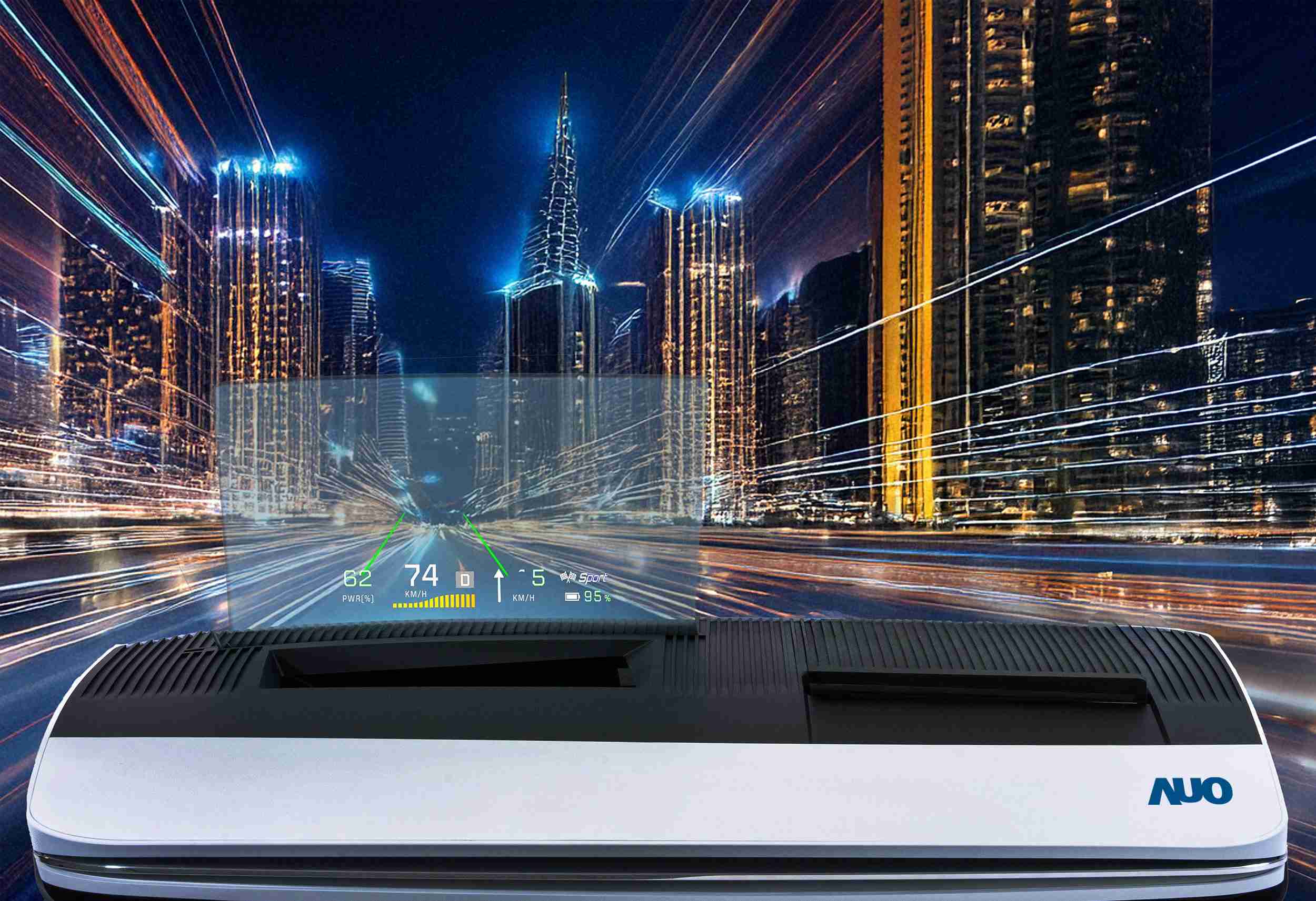 尊时凯龙推出13吋Micro LED抬头显示器，，，，提供高入眼亮度、、、高色彩饱和度的显示质量，，在阳光下或黑暗中都清晰可见，，，，并利用Micro LED模块体积小的优势，，，解决车用空间有限的痛点